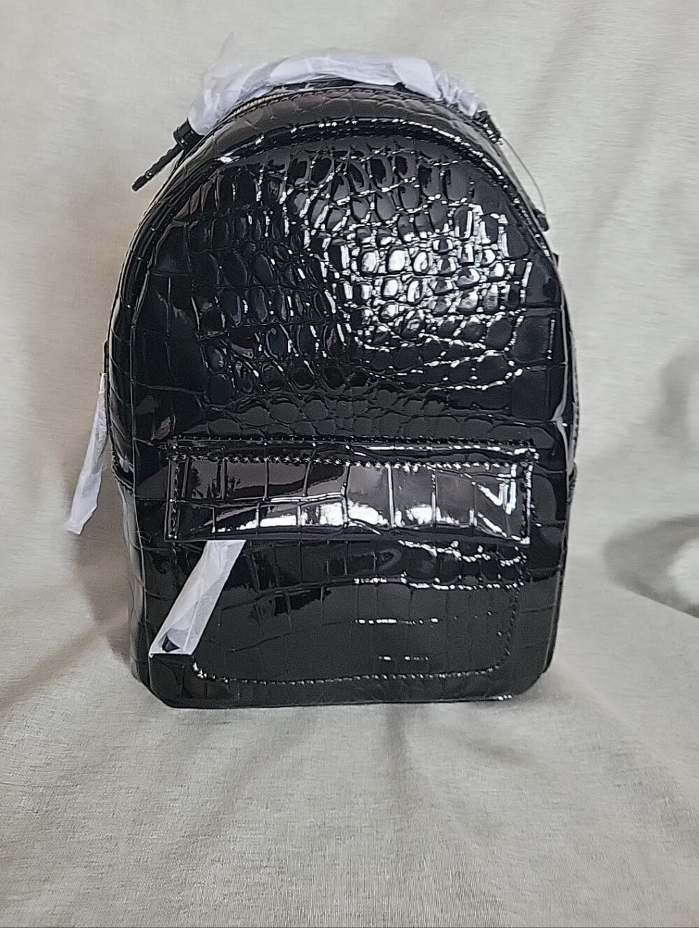 Brand new Forever 21 Faix Leather Black Mini Backpack